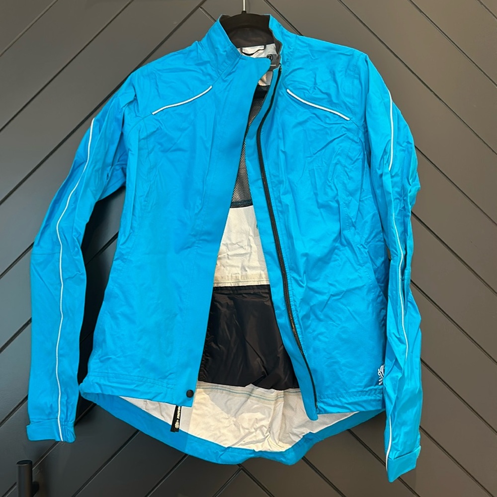 Novara turquoise biking jacket